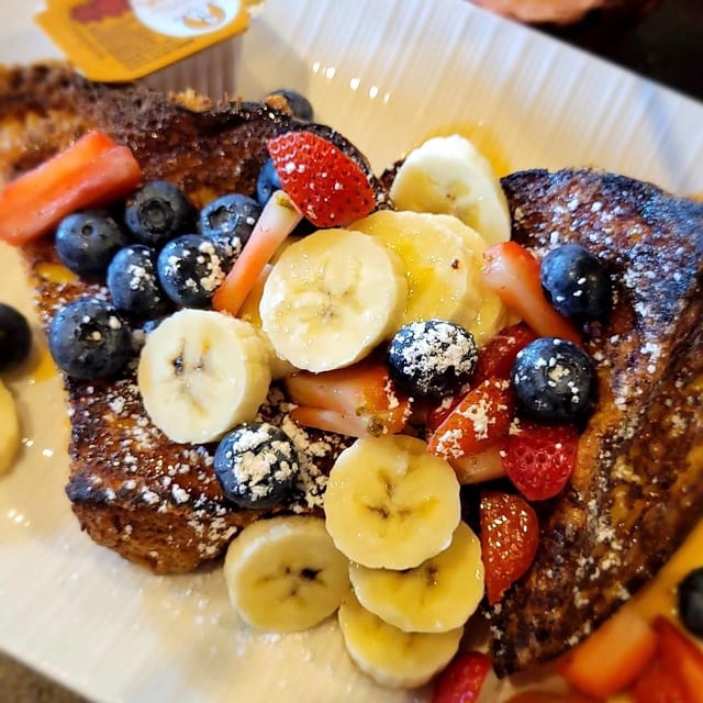 Portuguese Sweet Bread French Toast.