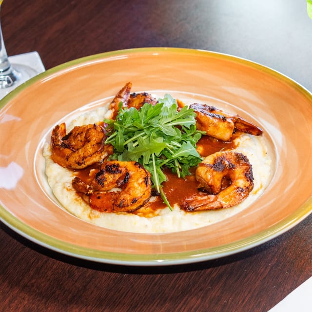 Shrimp & Loaded Cheese Grits.